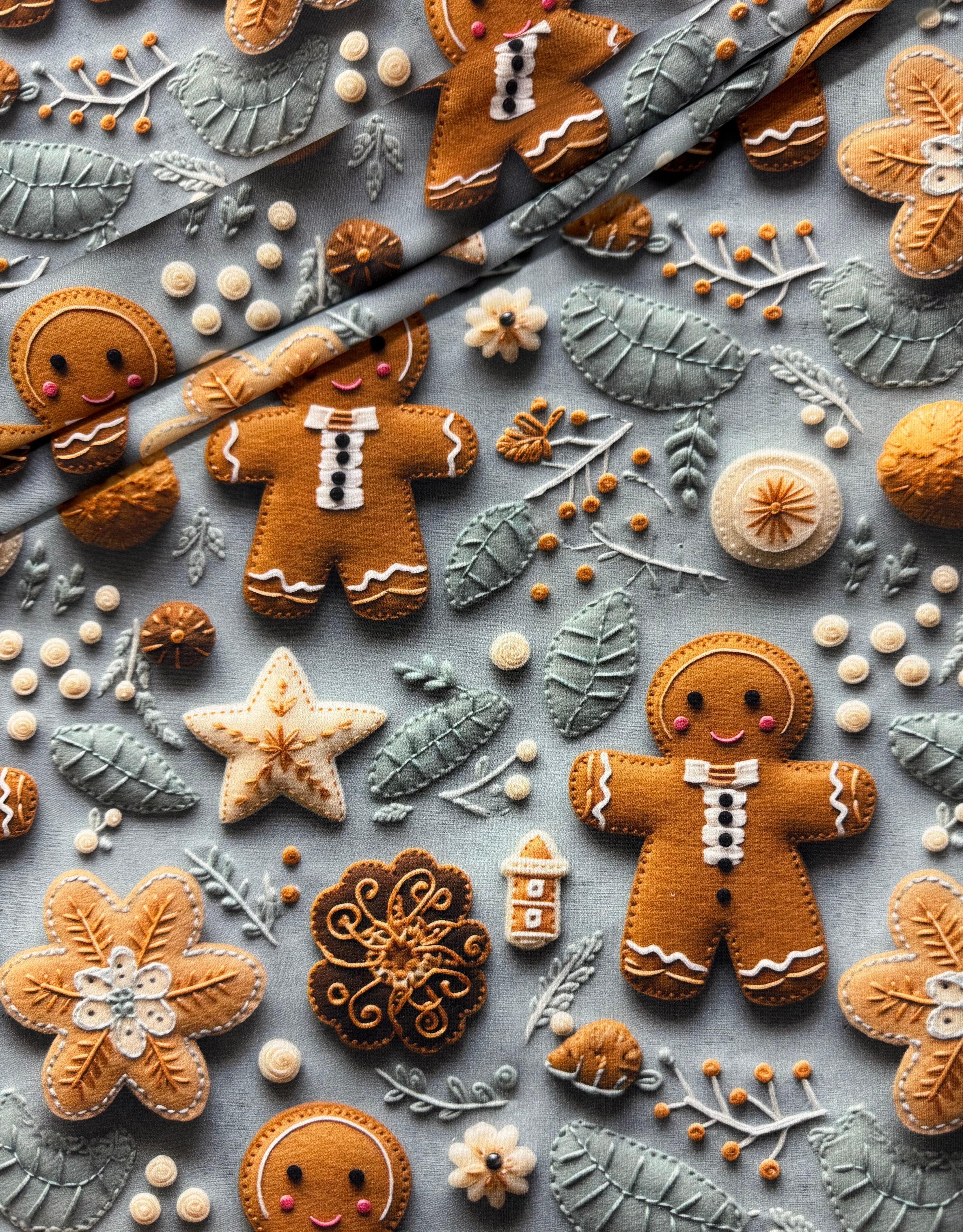 PRE ORDER - Gingerbread Felt – Blended Thread Fabrics