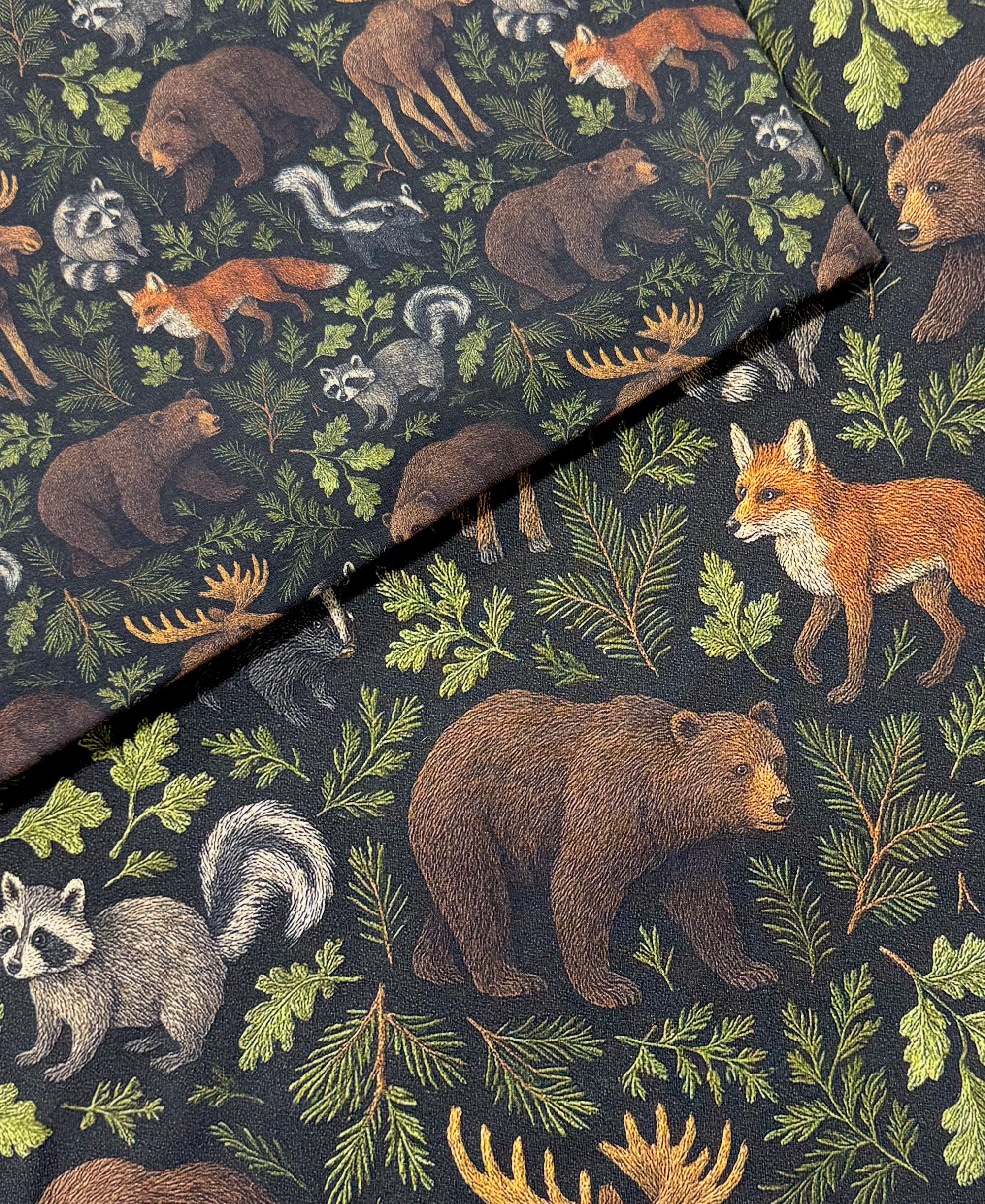 Animal Based Threads PRE ORDER - Weathered Woodland Animals – Blended Thread Fabrics