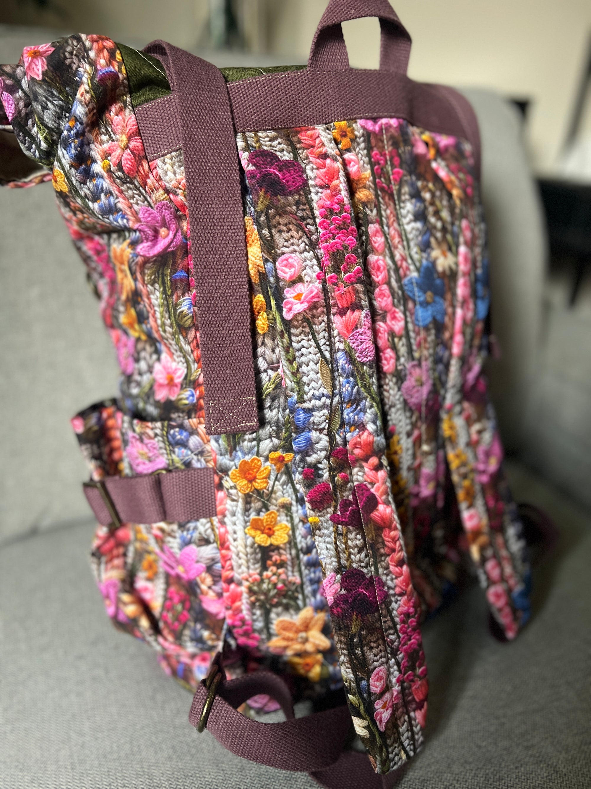 PRE ORDER - Embroidered Wildflower