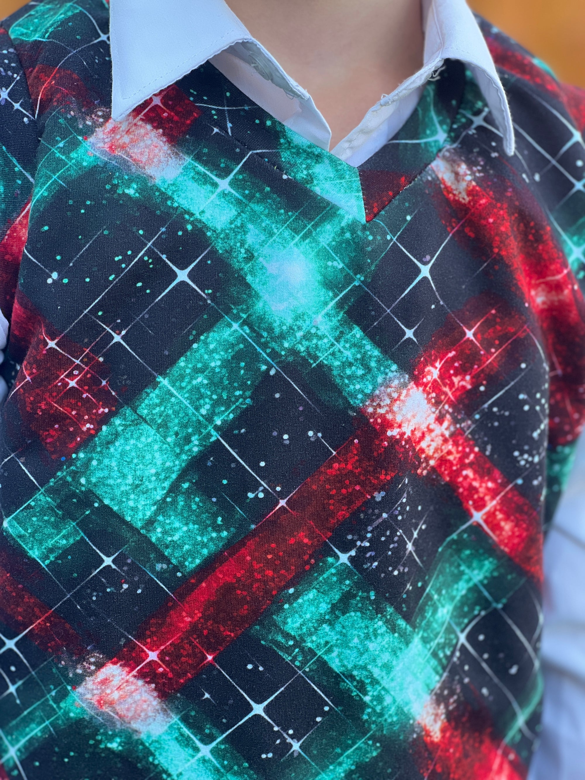 PRE ORDER - Sparkle Christmas Plaid