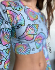 Tie Dye Seashells