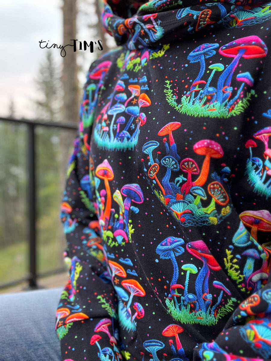 R58 * - Neon Mushroom Embroidery