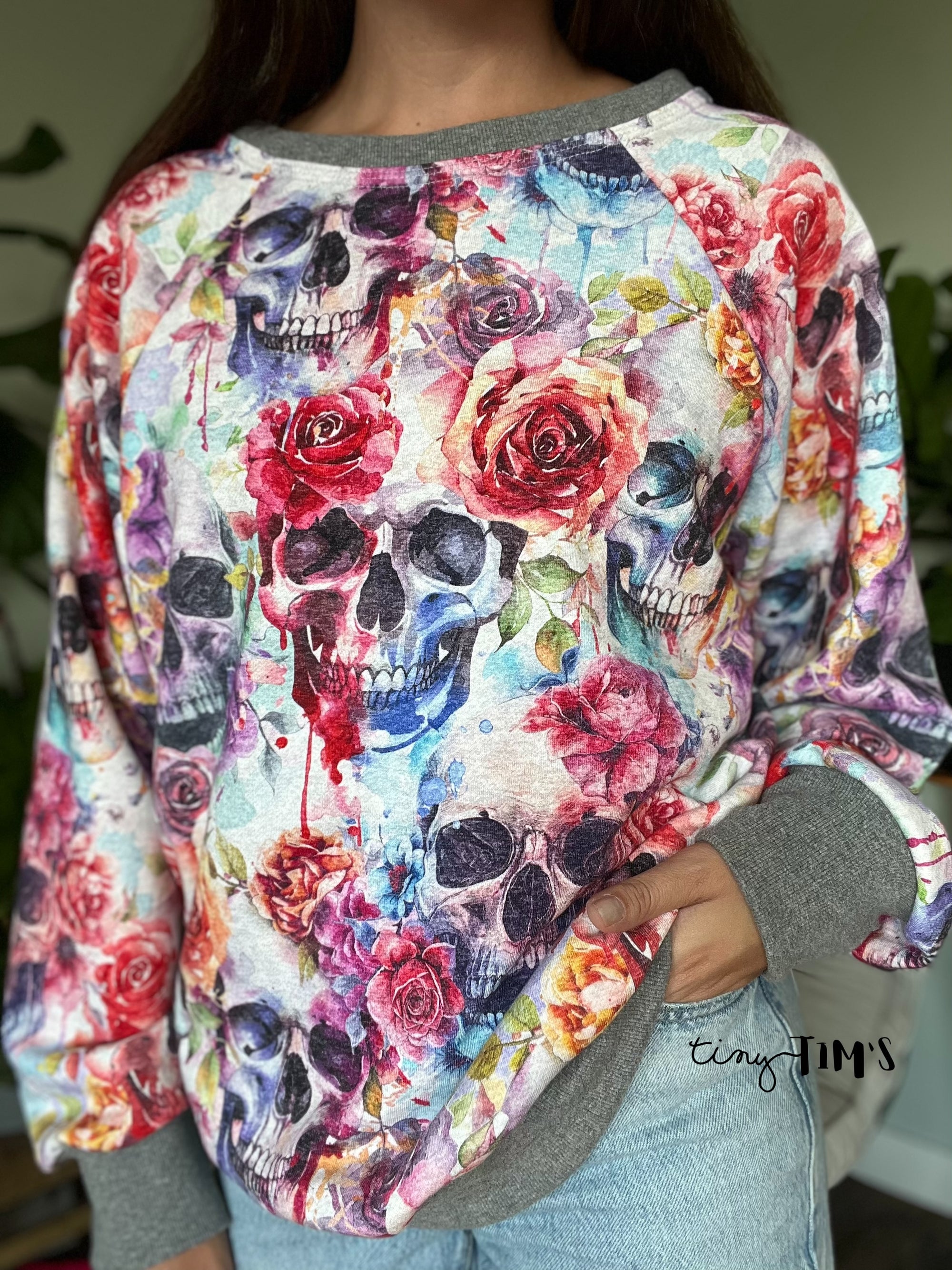 PRE ORDER - Floral Skulls