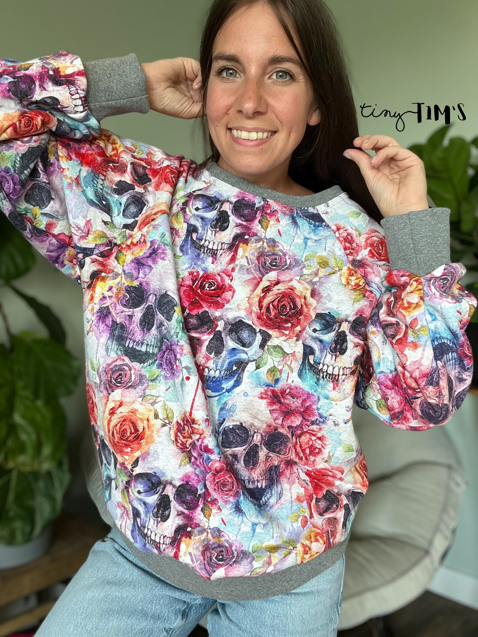 PRE ORDER - Floral Skulls