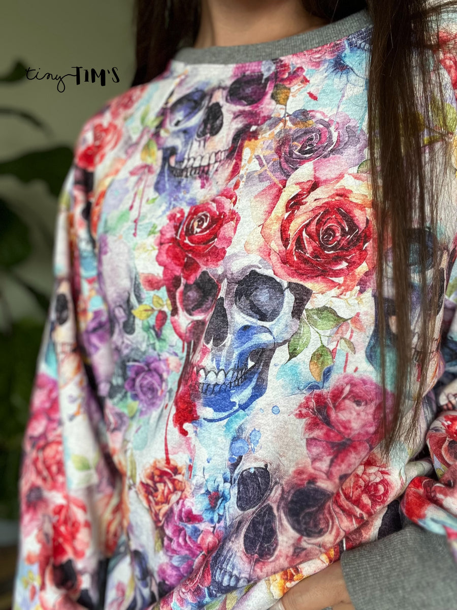 PRE ORDER - Floral Skulls