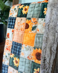 PRE ORDER - Sunflower Quilt Patchwork