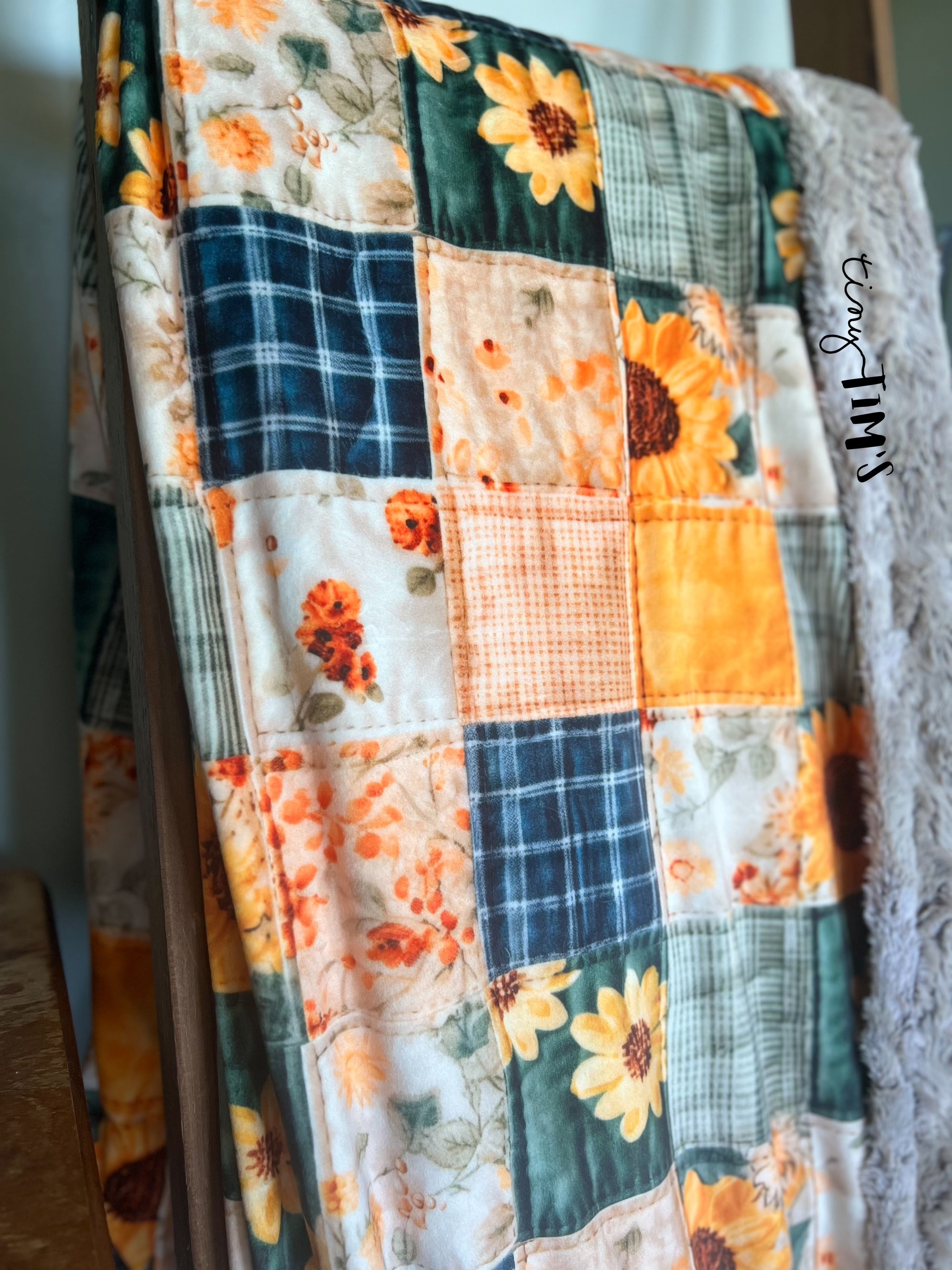 PRE ORDER - Sunflower Quilt Patchwork