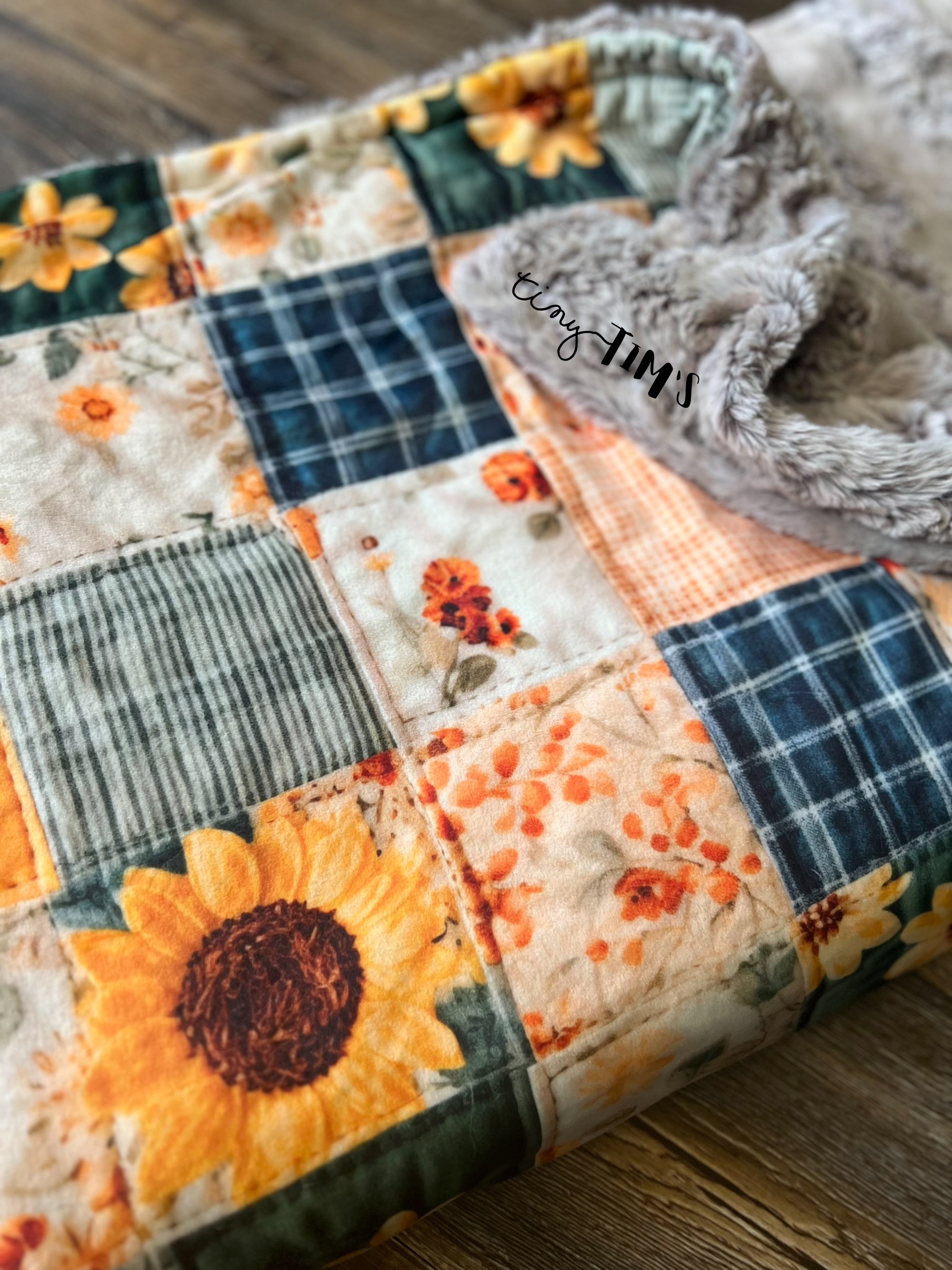 PRE ORDER - Sunflower Quilt Patchwork