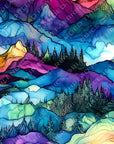 PRE ORDER - Alcohol Ink Mountains