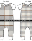 PRE ORDER - Biscuit Plaid