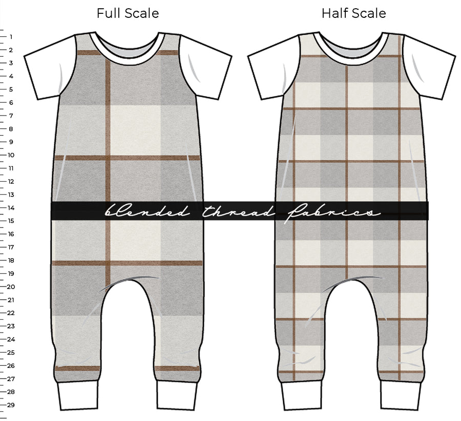 PRE ORDER - Biscuit Plaid