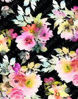 PRE ORDER - Black Electric Floral