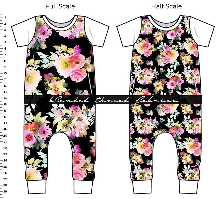 PRE ORDER - Black Electric Floral