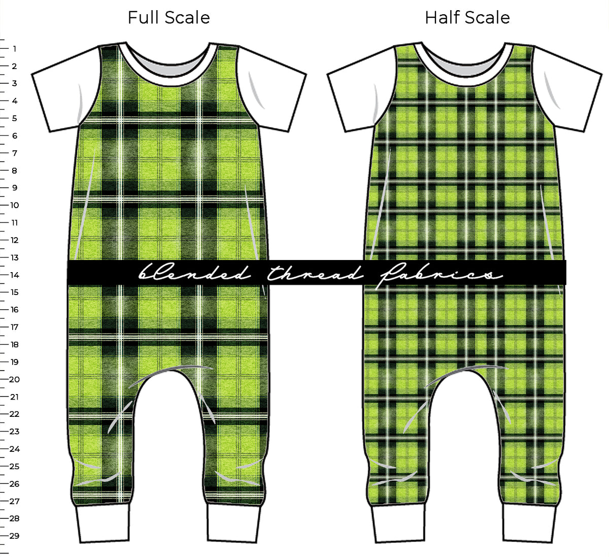 Compressor Plaid PRE ORDER - Blazing Plaid – Blended Thread Fabrics