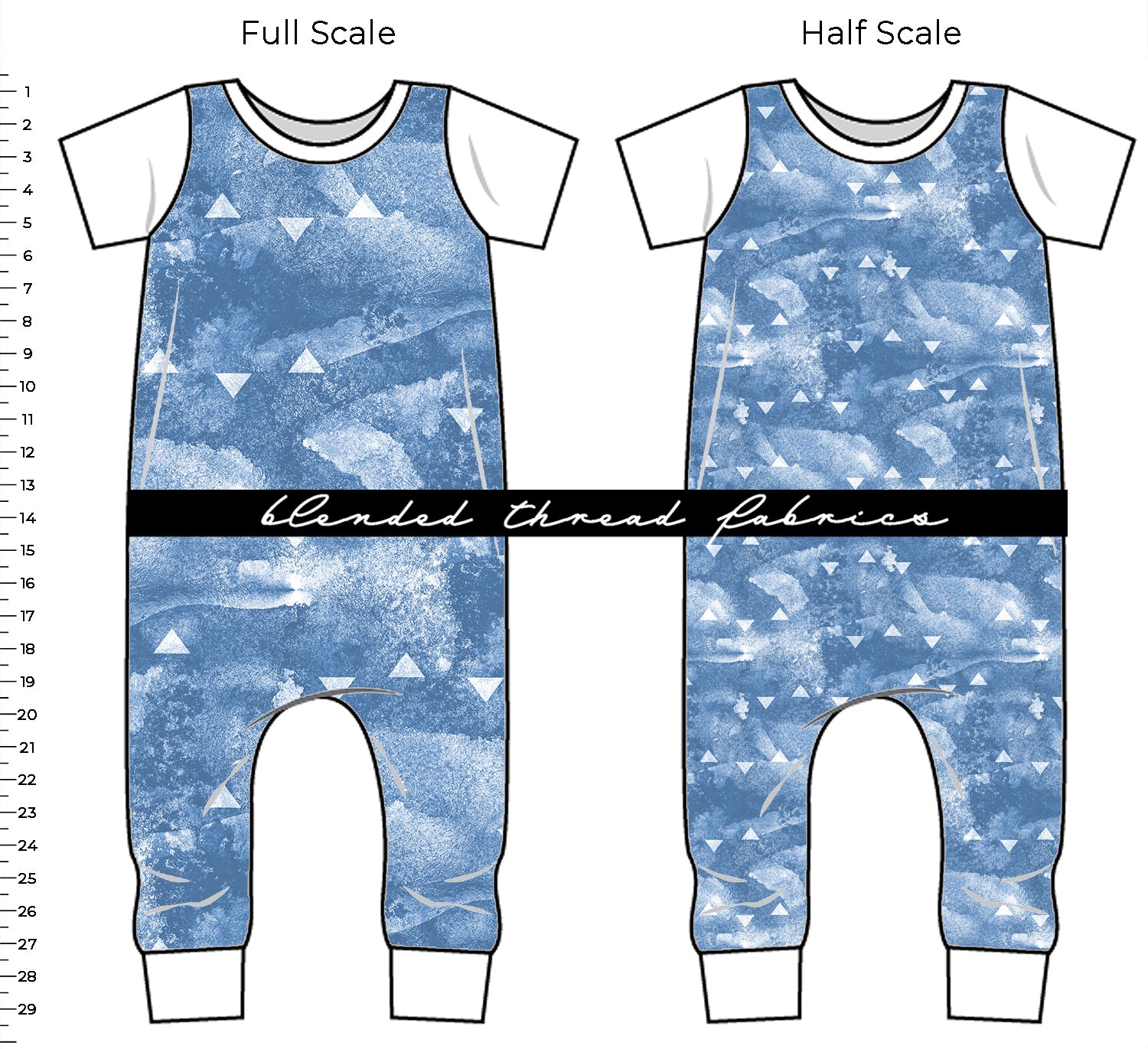 PRE ORDER - Bleach Angles – Blended Thread Fabrics