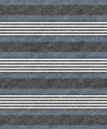 PRE ORDER - Blue Mix Up Stripe