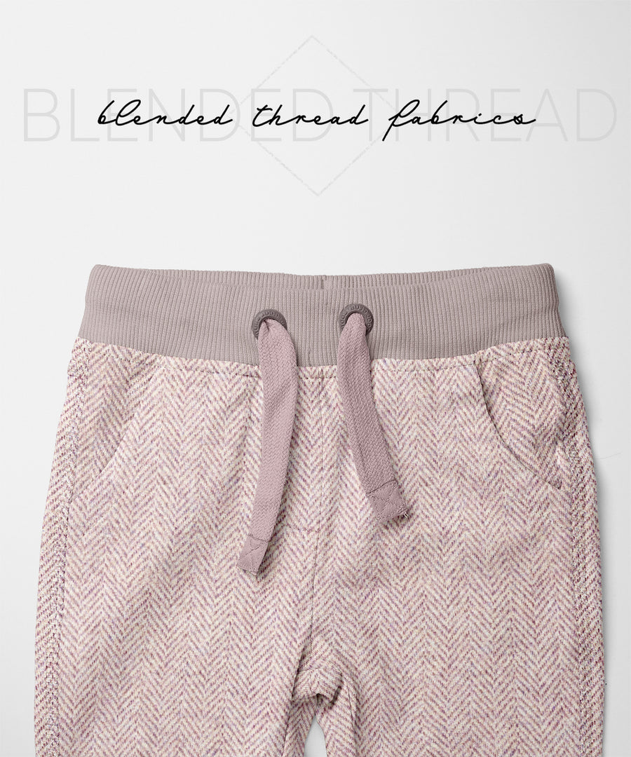 PRE ORDER - Blush Herringbone