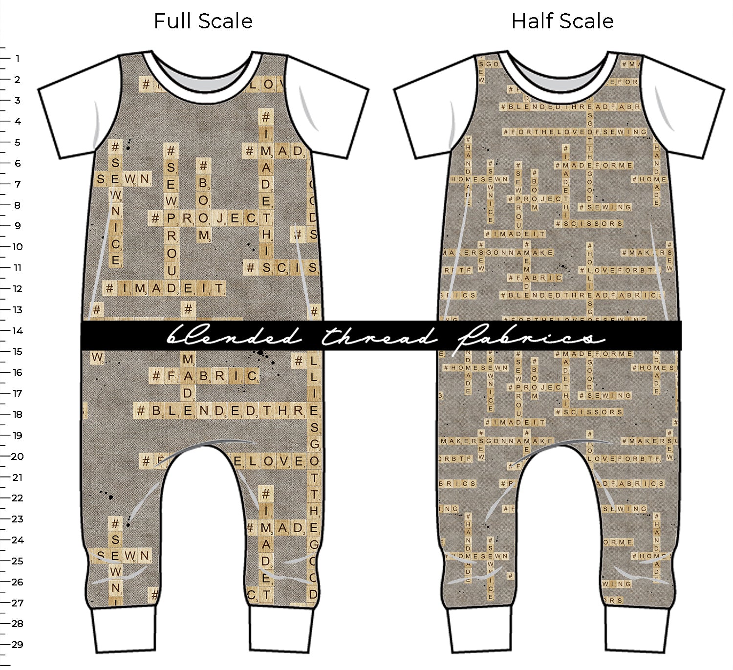 Scrabble Thread PRE ORDER - BTF Scrabble – Blended Thread Fabrics