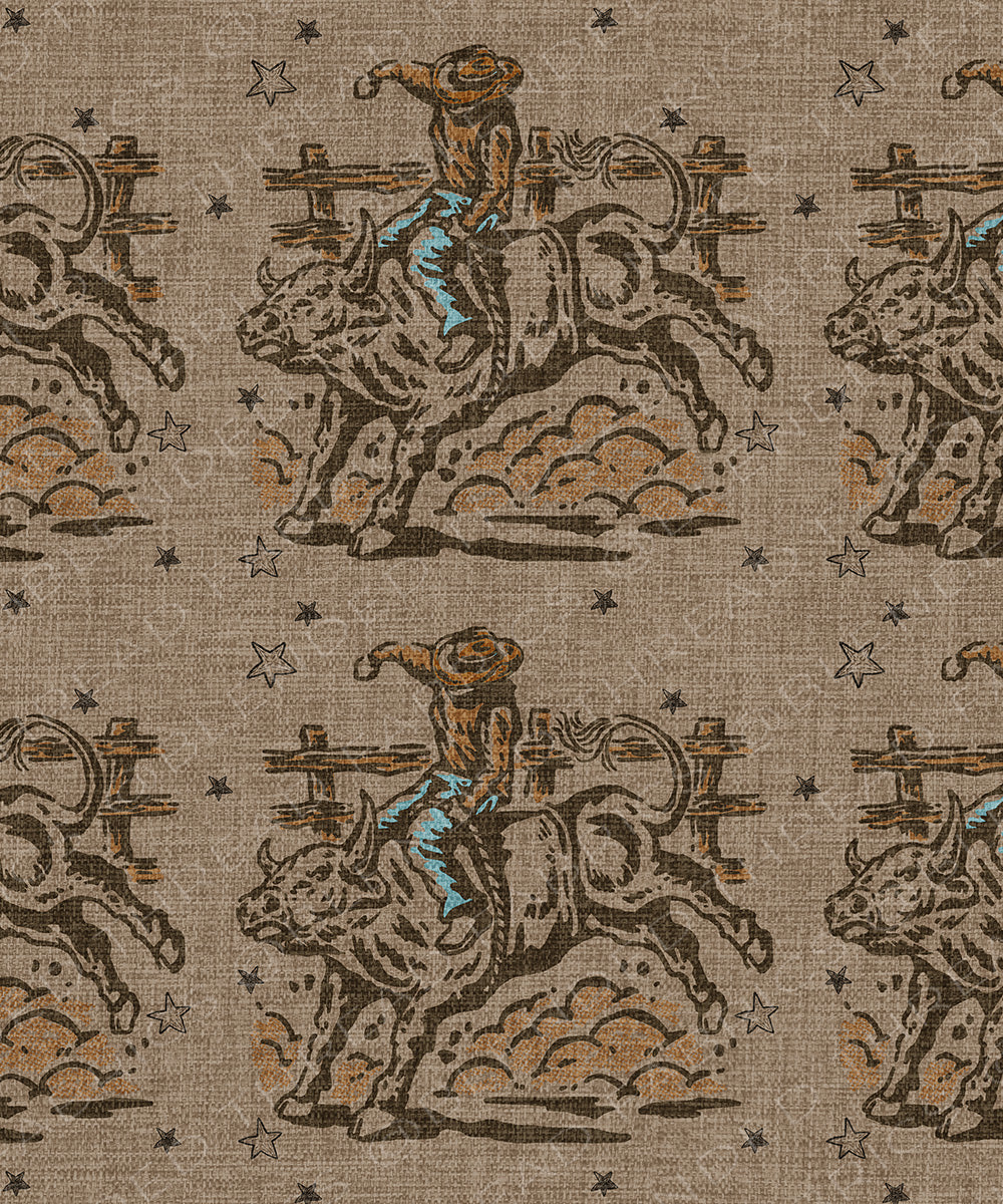 PRE ORDER - Bull Rider – Blended Thread Fabrics
