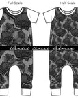 PRE ORDER - Charcoal Anemone Yardage