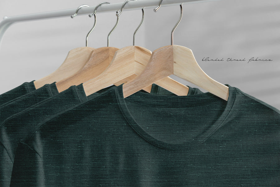 PRE ORDER - Dark Green Linen