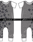 PRE ORDER - Dark Leopard Double Border