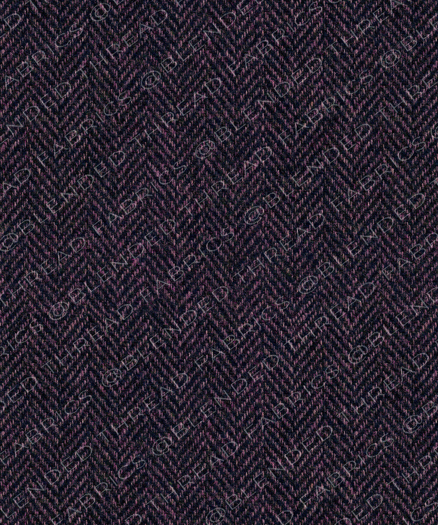 PRE ORDER - Eggplant Herringbone