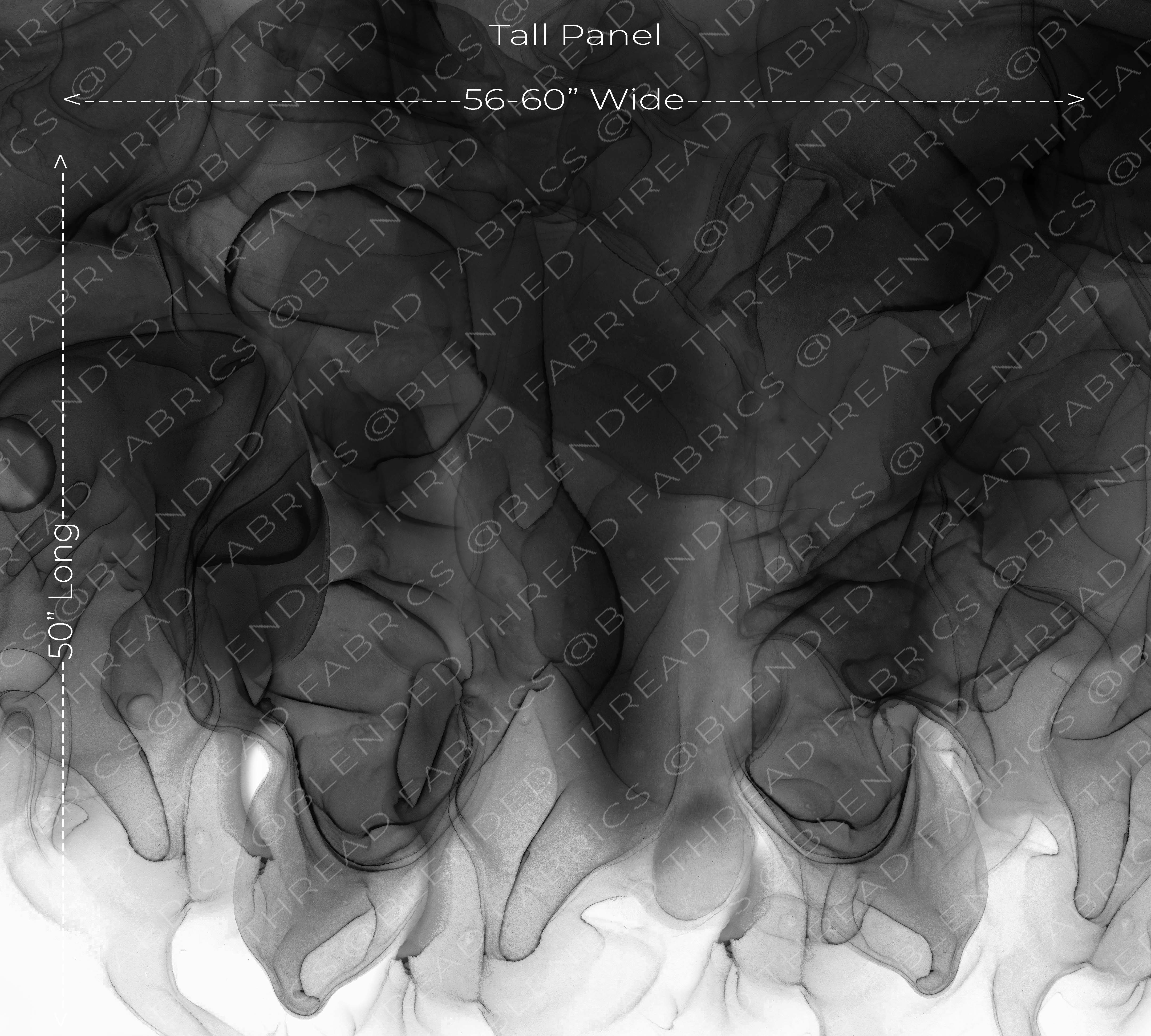 PRE ORDER - Faded Smoked Mist Tall Panel – Blended Thread Fabrics