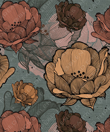 PRE ORDER - Fall Anemone Yardage