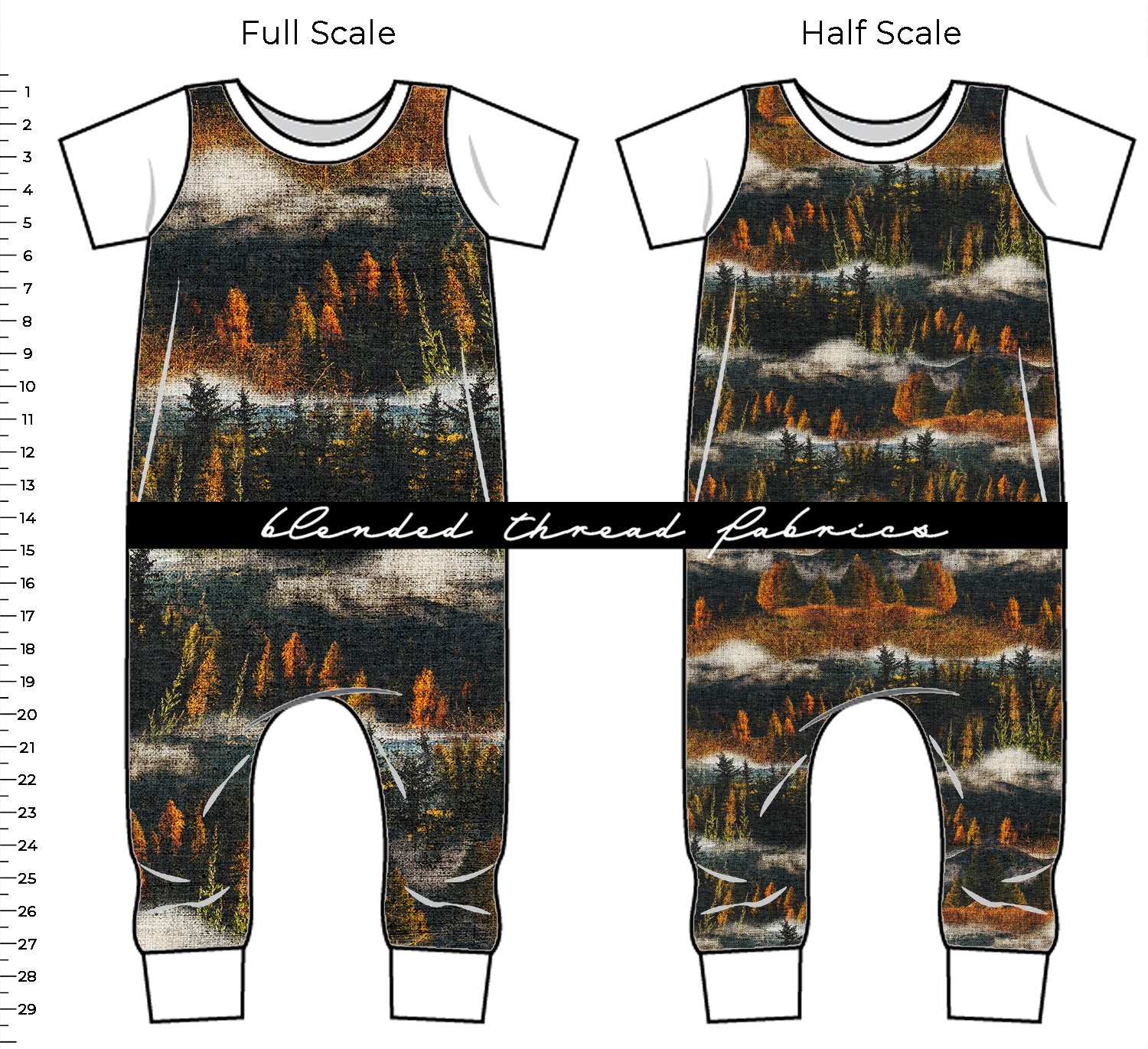 PRE ORDER - Fall Trees – Blended Thread Fabrics