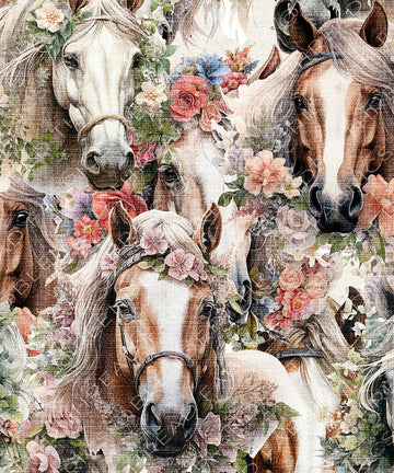 PRE ORDER - Floral Horses