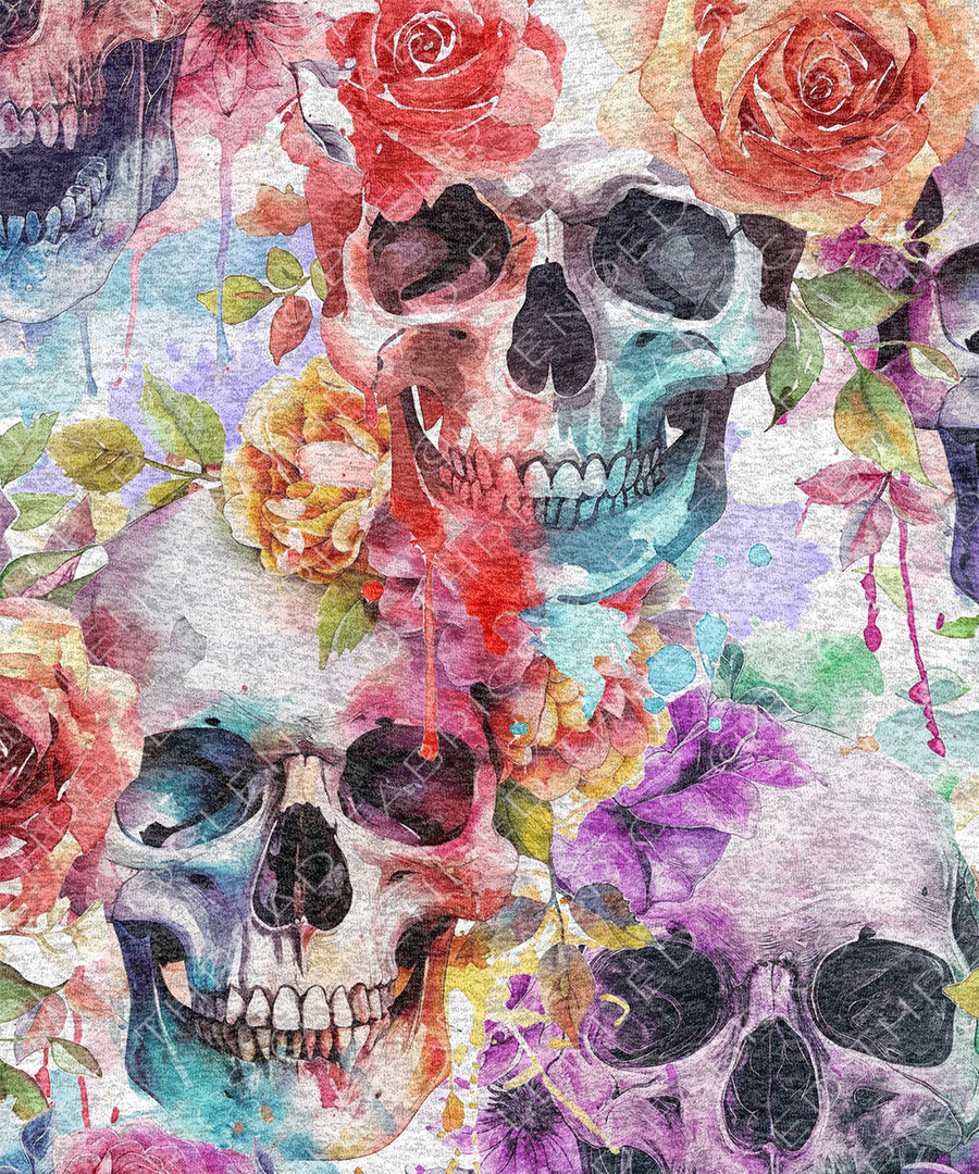 PRE ORDER - Floral Skulls