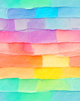PRE ORDER - Frosted Rainbow Stripes