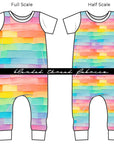 PRE ORDER - Frosted Rainbow Stripes