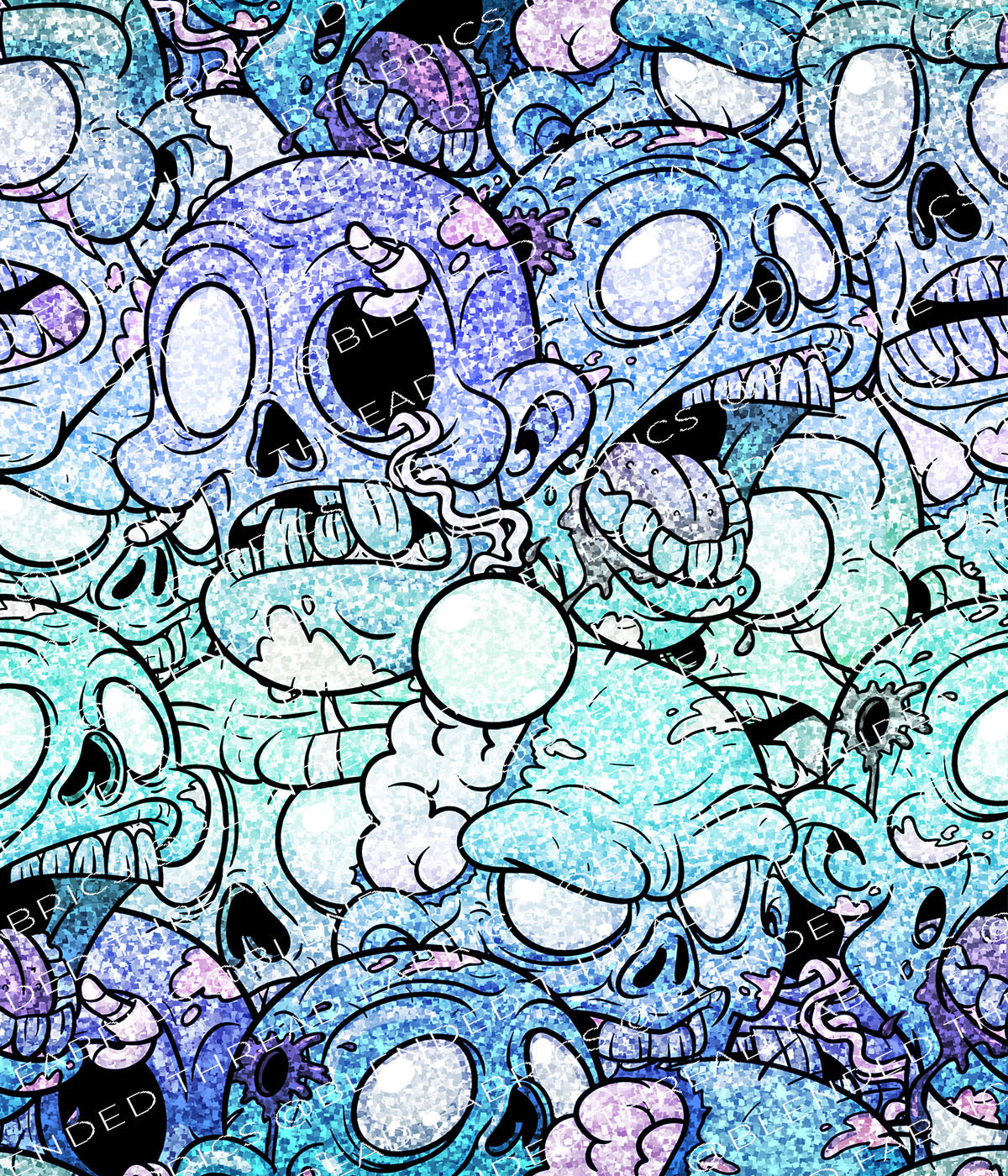 PRE ORDER - Glitter Zombies – Blended Thread Fabrics