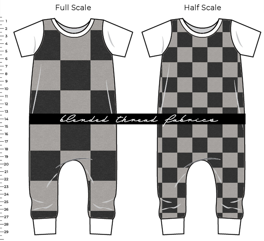 PRE ORDER - Grey Checked