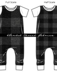 PRE ORDER - Grey Textured Buffalo Plaid