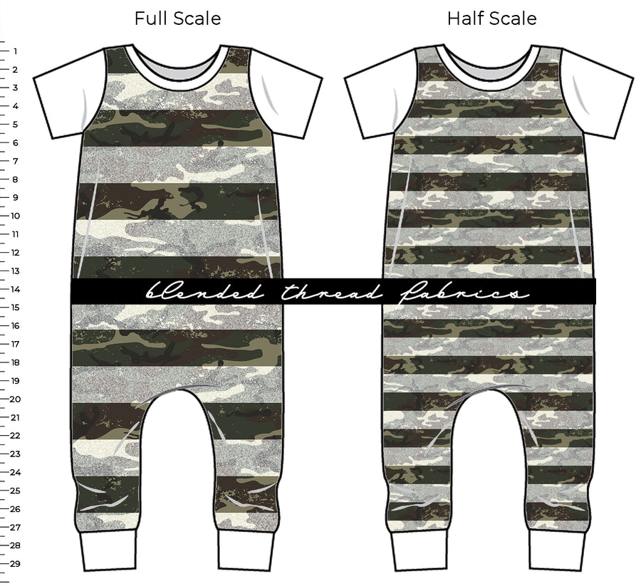 PRE ORDER - Grunge Camo Stripe