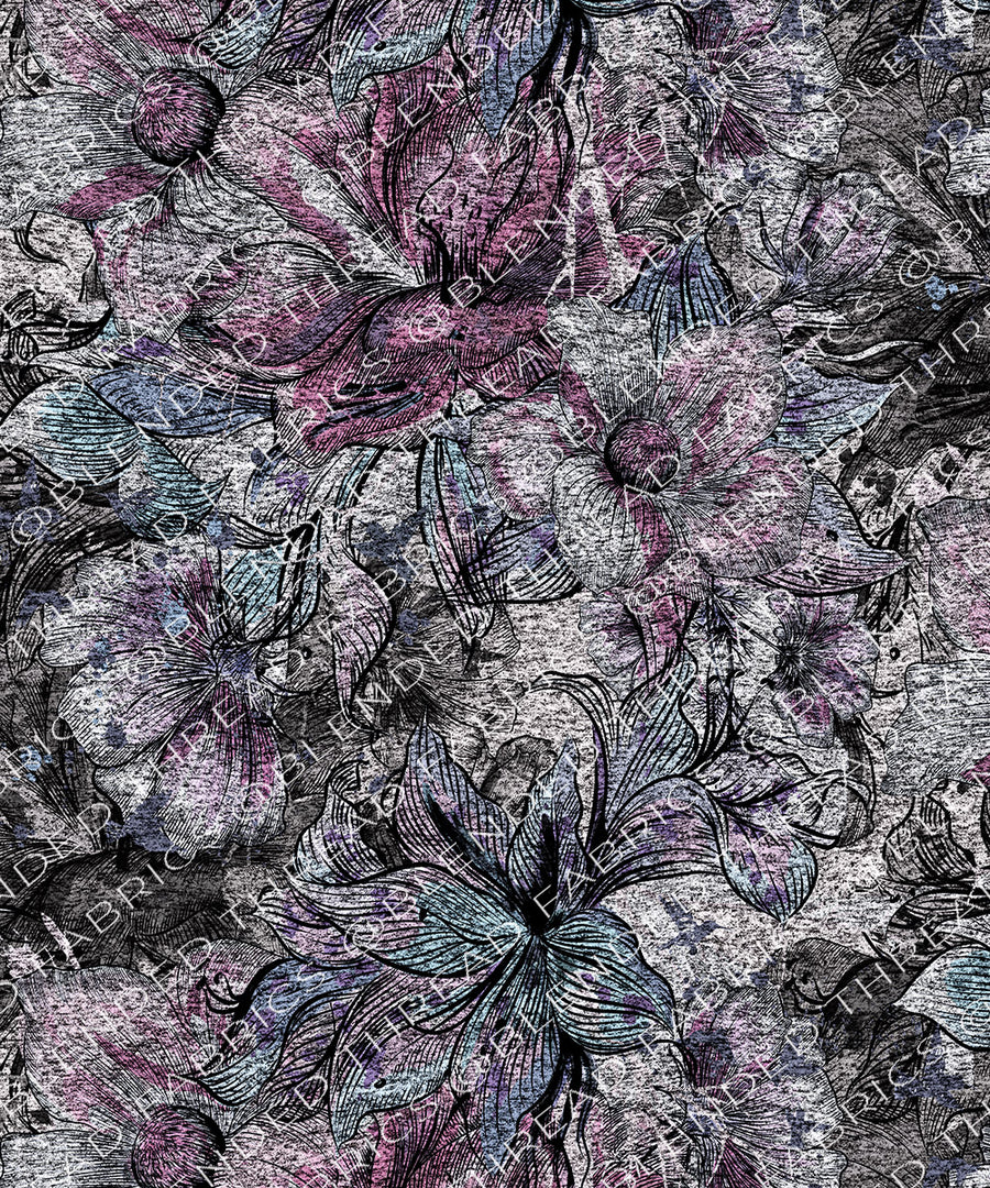 PRE ORDER - Grunge Graffiti Floral