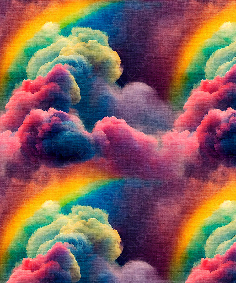 Halfscale Rainbow Clouds