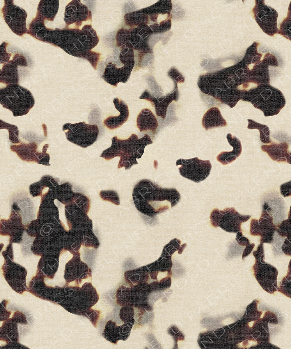 PRE ORDER - Ivory Tortoiseshell – Blended Thread Fabrics