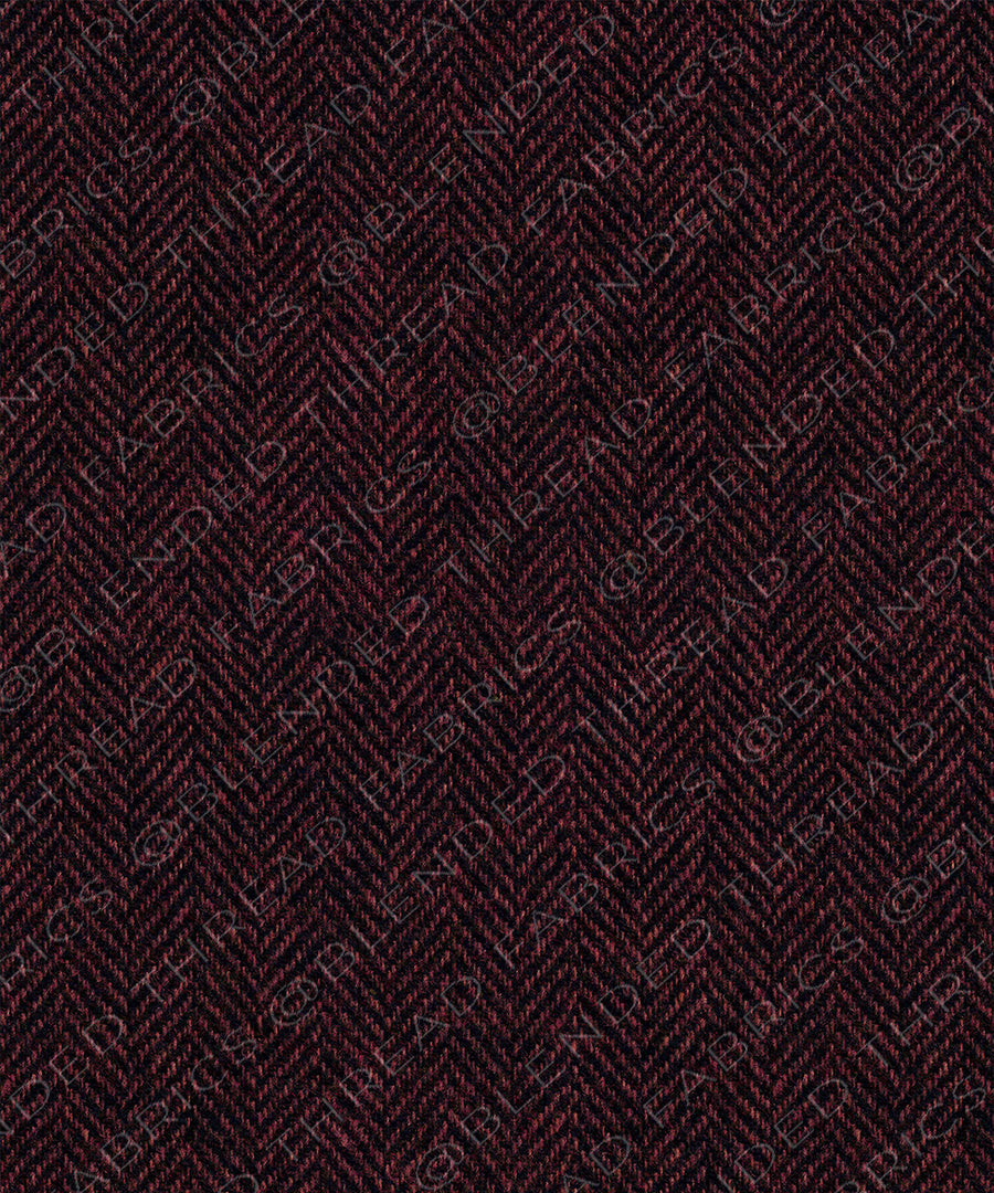 PRE ORDER - Maroon Herringbone