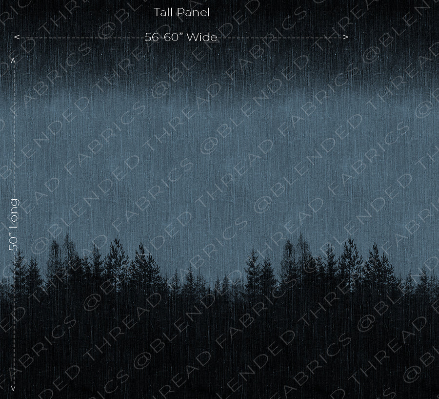 PRE ORDER - Midnight Forest Tall Panel