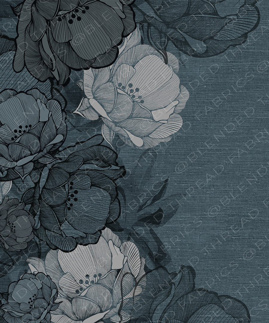 PRE ORDER - Mineral Blue Anemone Border