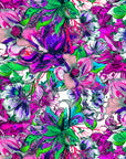 Neon Graffiti Floral