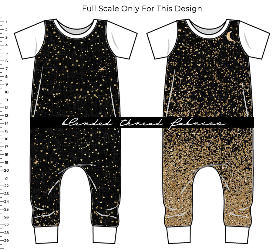 PRE ORDER - Night Sky Glitterfall Tall Panel