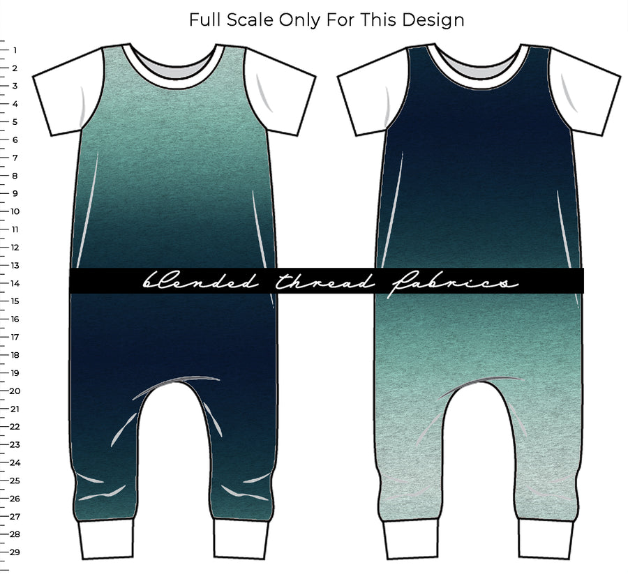 PRE ORDER - Ocean Mint Heather Ombre