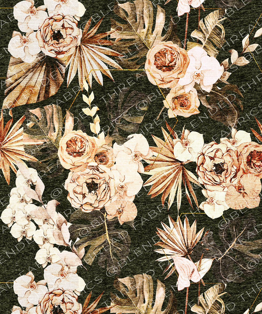 PRE ORDER - Opulent Moss – Blended Thread Fabrics