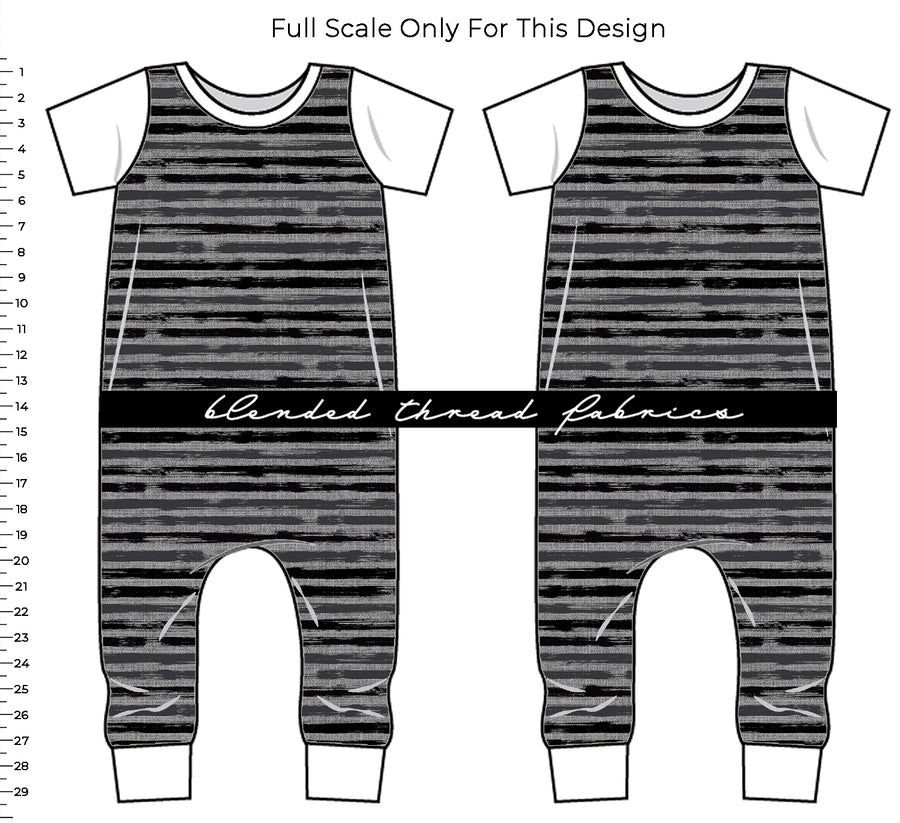 PRE ORDER - Panda Blended Yard Coordinating Stripe