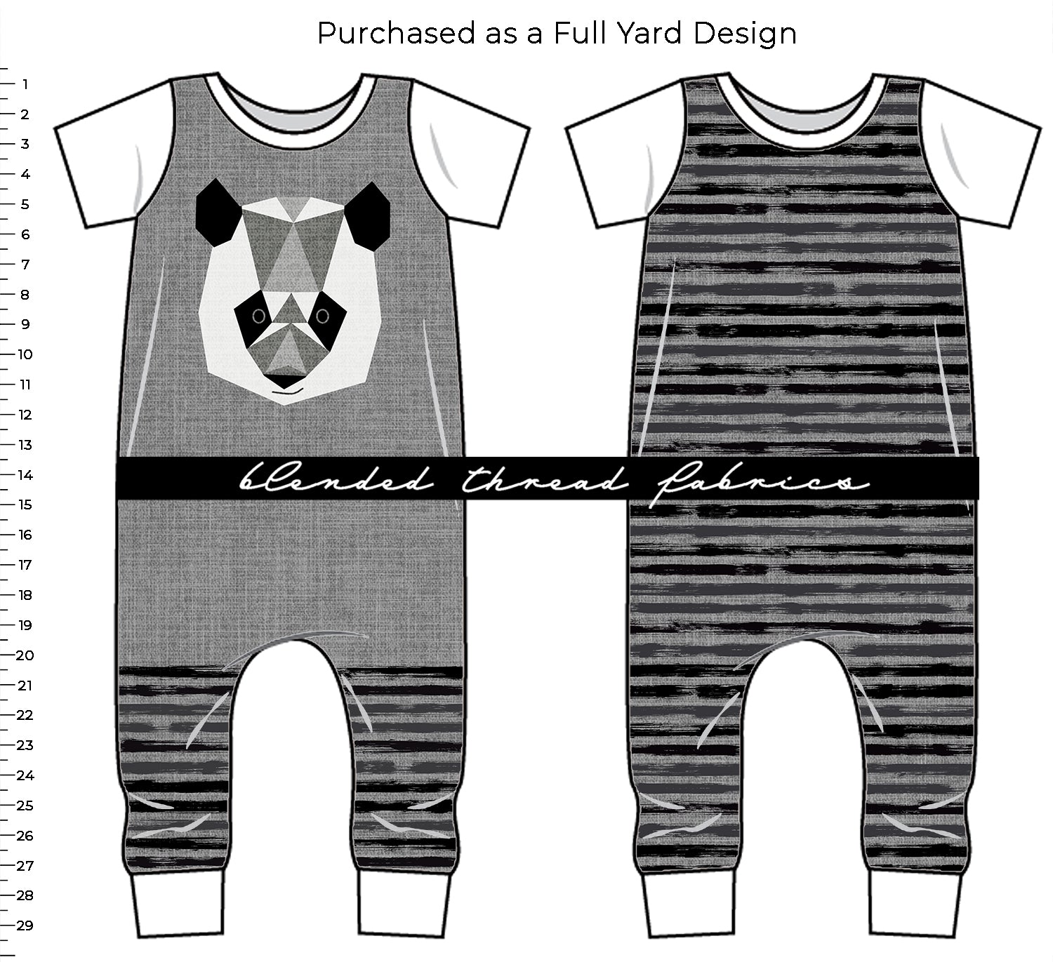 Threads Panda PRE ORDER - Panda Blended Yard – Blended Thread Fabrics